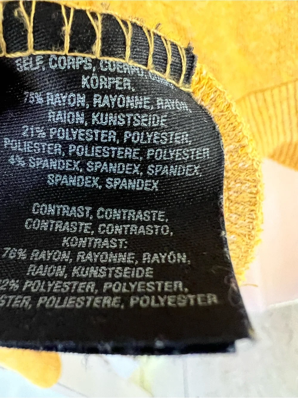 Women’s Mustard Cowl Neck Sweater